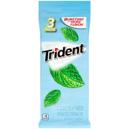 Trident Trident Mintbliss Gum 14 Pieces, PK60 01153